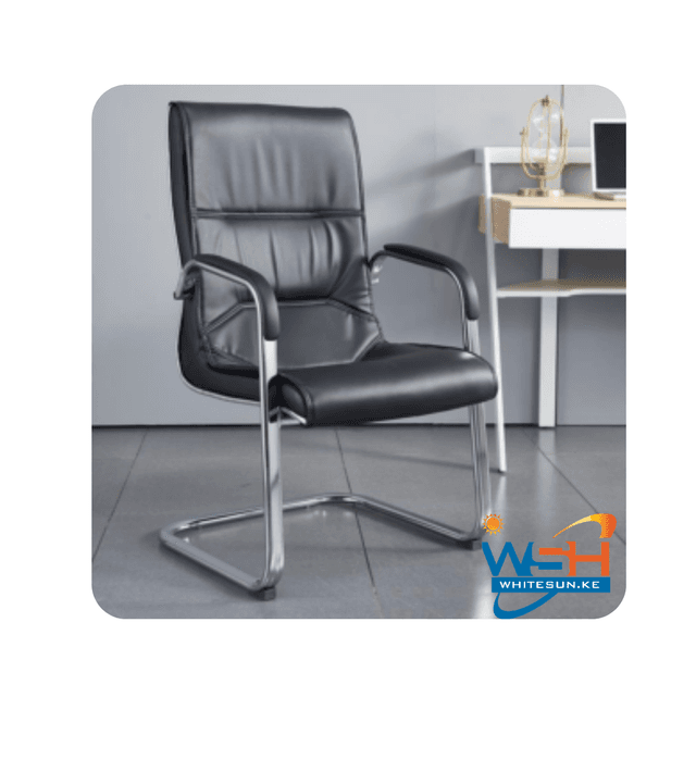 cantilever-leather-visitor-seat