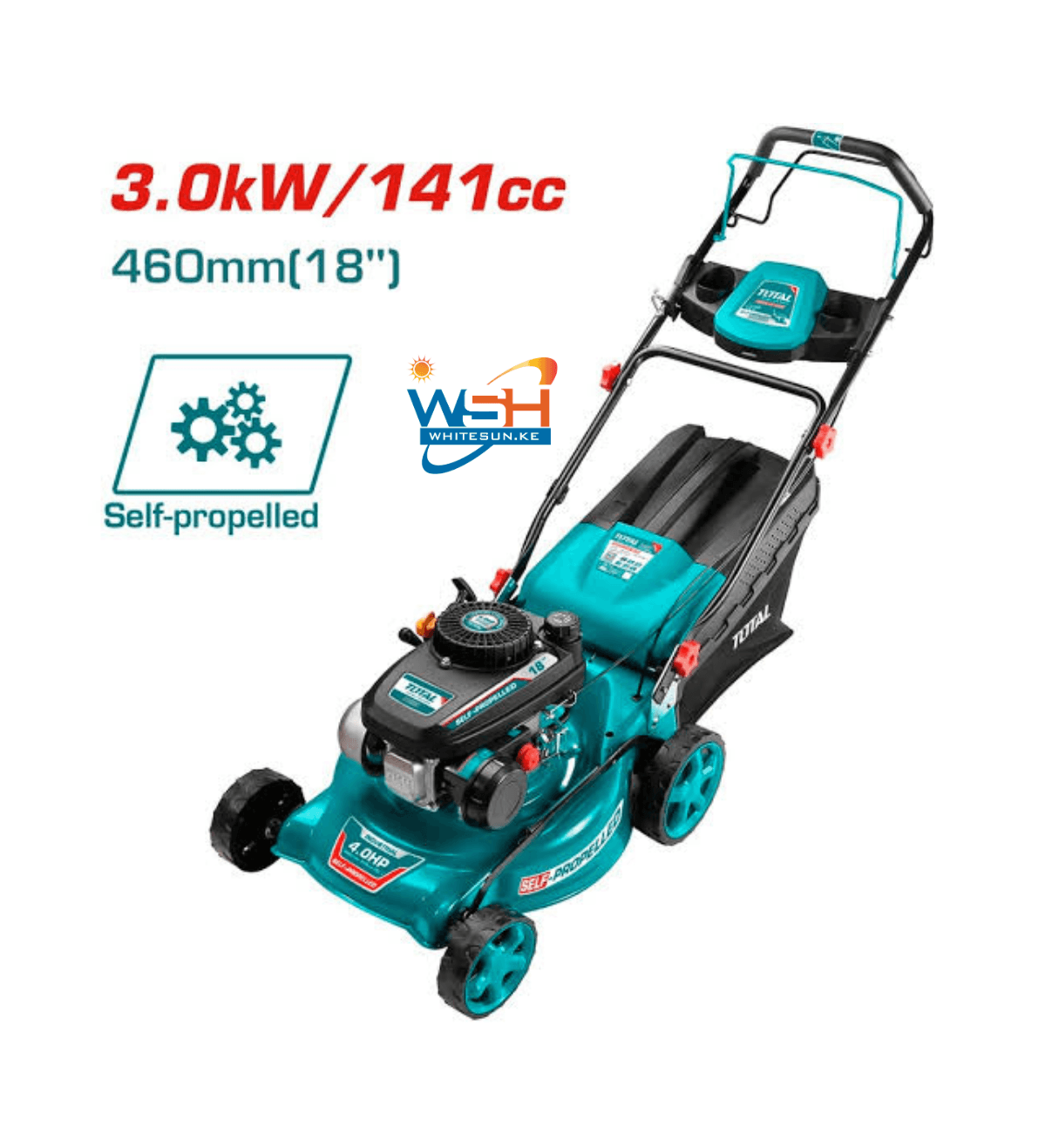 Gasoline lawn mower