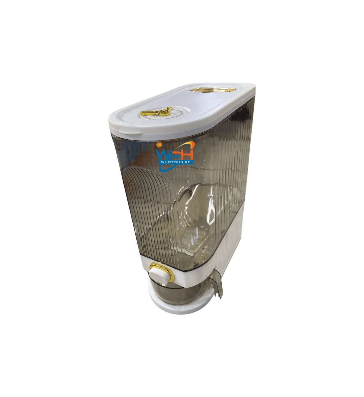 Cereal Storage Containers Kitchen Grain Large Capacity Visible Window Moisture-proof One Click Storage Box Rice Storage Container