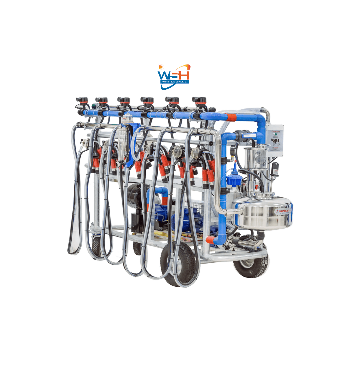 Milking machine for 6 cows