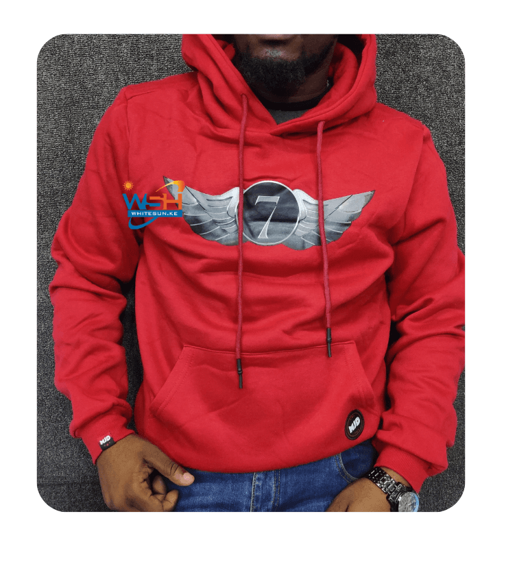High Quality Red Mustard Hoodie