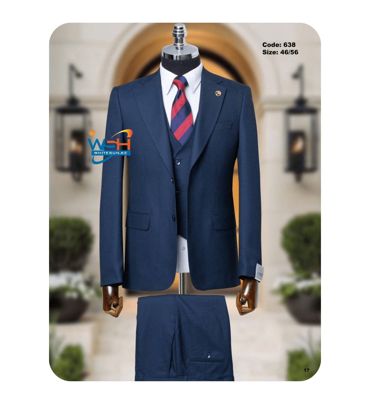 Elegant Three-Piece classic Suit