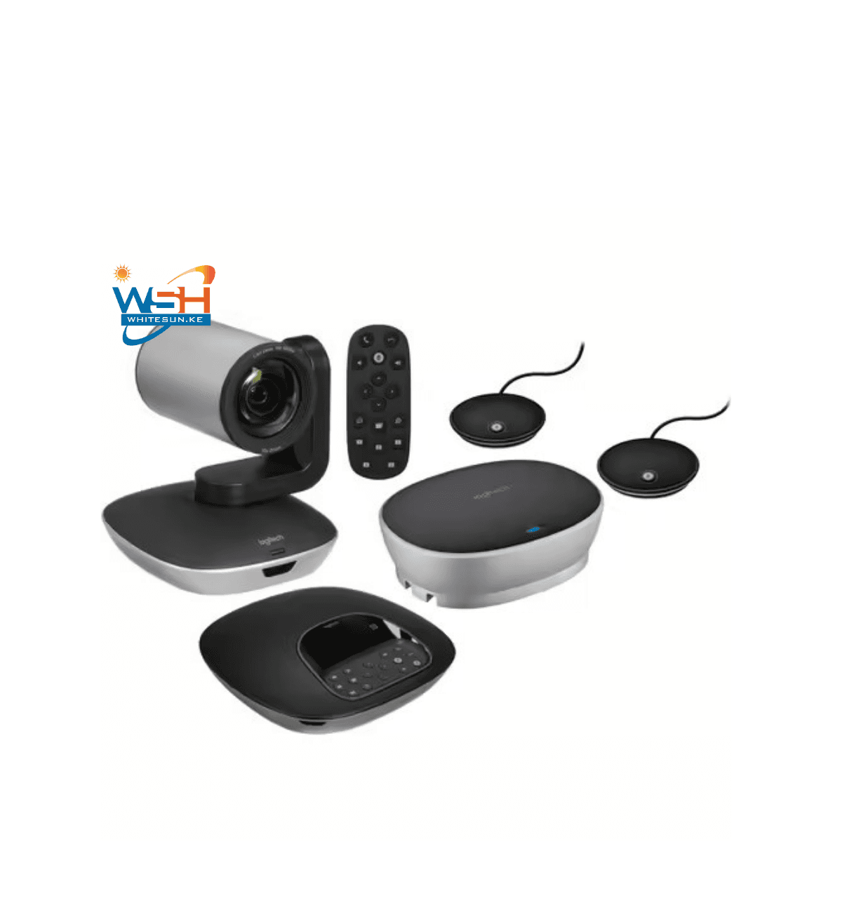 Logitech group video conferencing camera and expansion mics