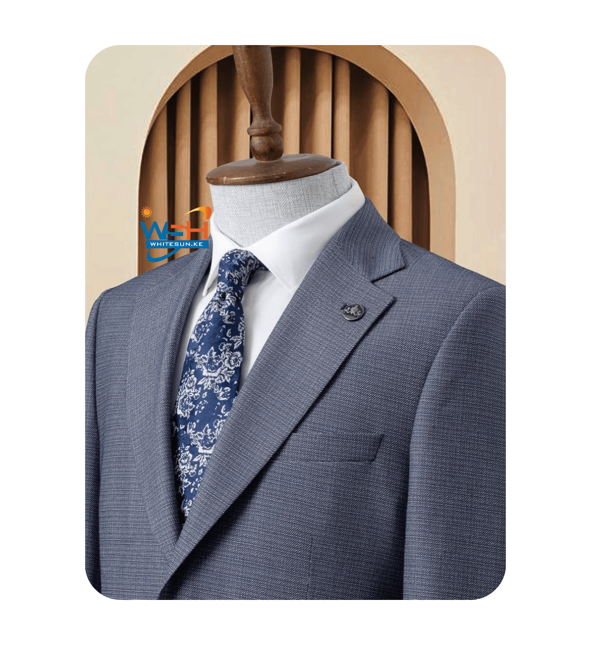 Grey Three-Piece classic Suit