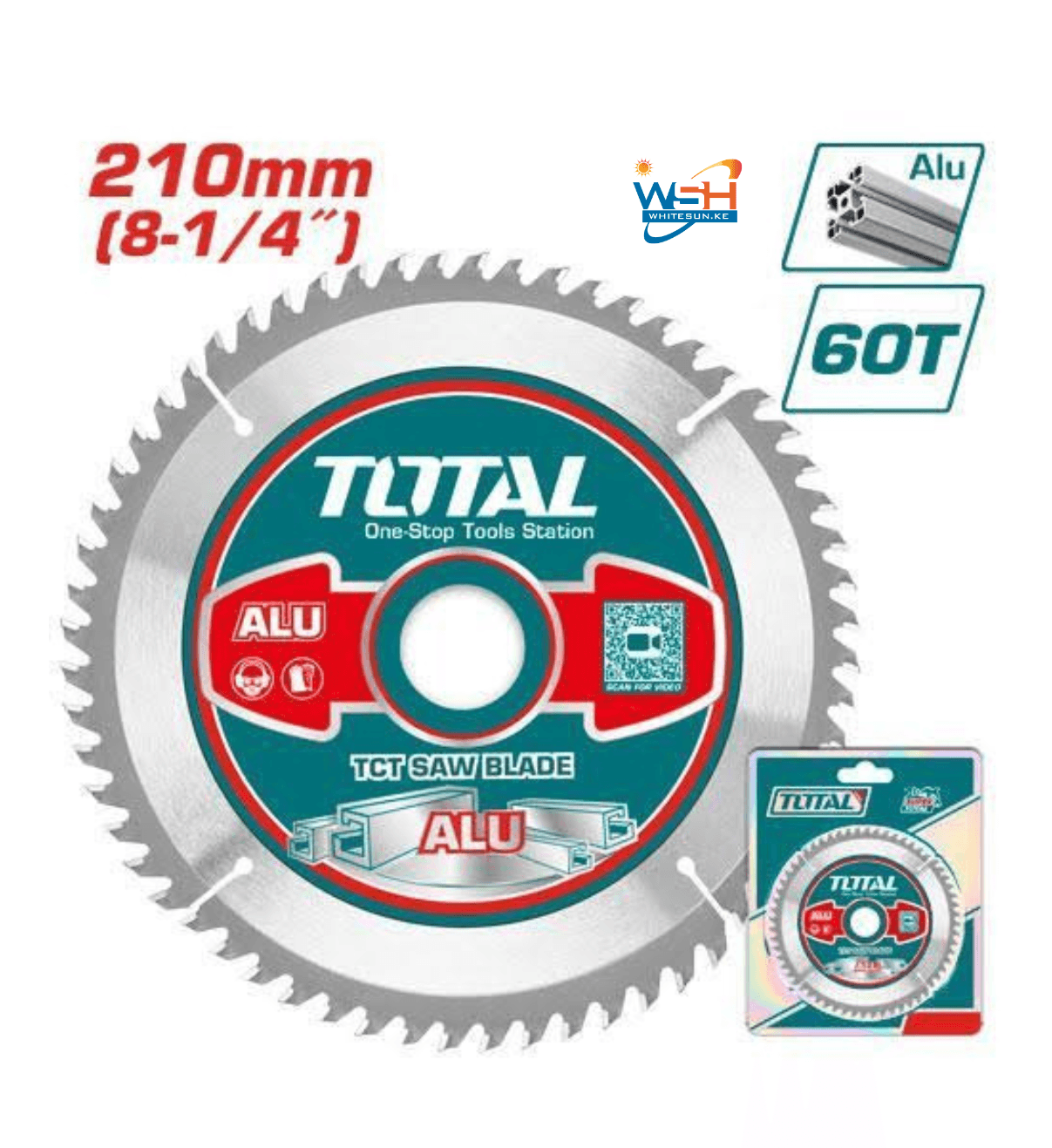 TOTAL TCT aluminum saw blade