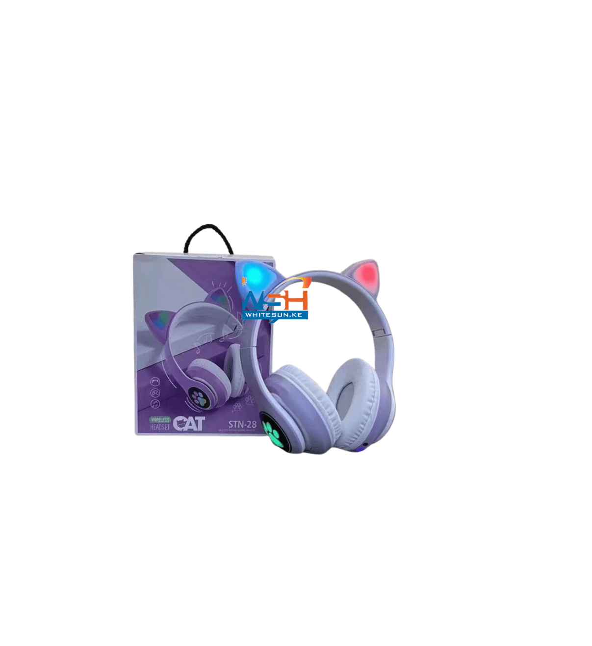 P47M Cat ear headphones with led, microphone and excellent audio Thumbnail 3