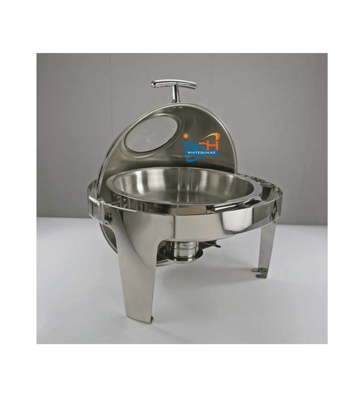 Luxury Buffet Chafing Dish- Commercial Catering Food Warmers For Parties-Stainless Steel Foldable Chafer With Lid