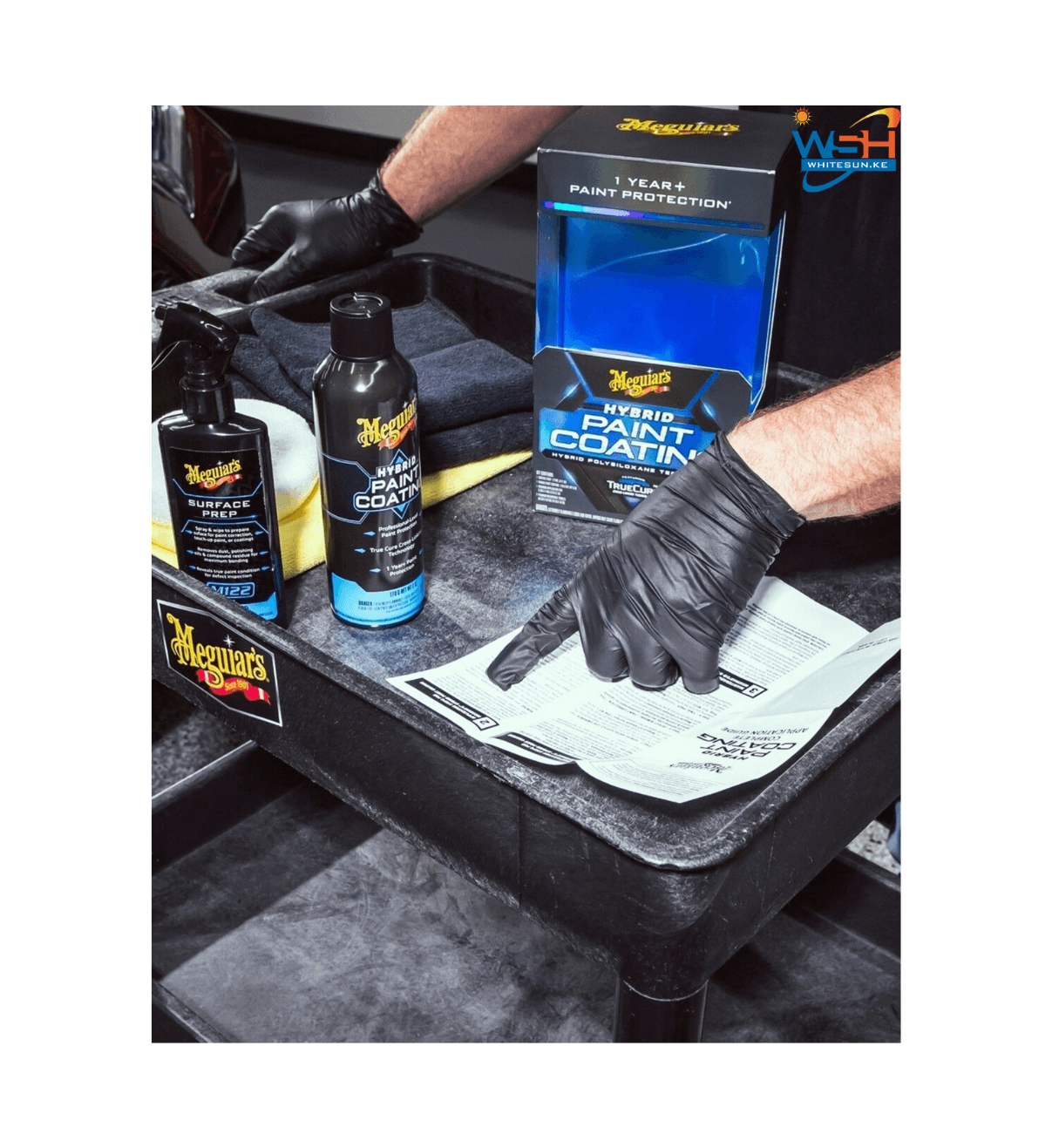 Hybrid Paint Coating Kit- Hybrid Paint Coating for Extreme Durability, Slickness & Water Beading Thumbnail 2