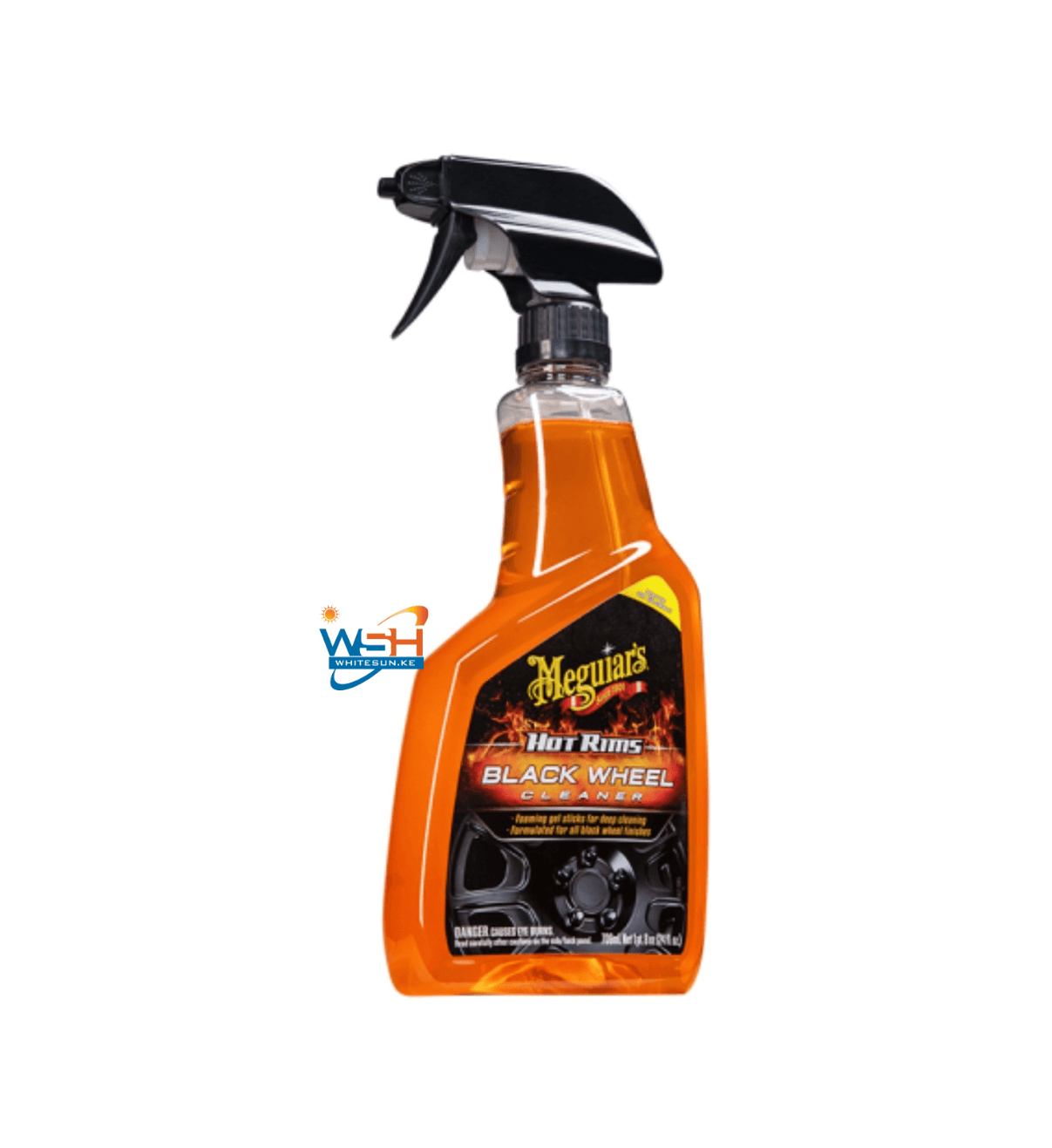Hot Rims Black Wheel Cleaner, 709ml – Powerful Formula, Tough on Stubborn Brake Dust & Grime, Gentle on Black Wheels Thumbnail 3