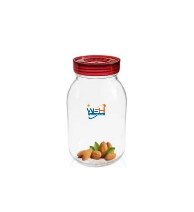 airtight-glass-storage-jar-with-red-lid-1l-bpa-free-food-container-for-dry-goods-snacks-spices-durable-leakproof