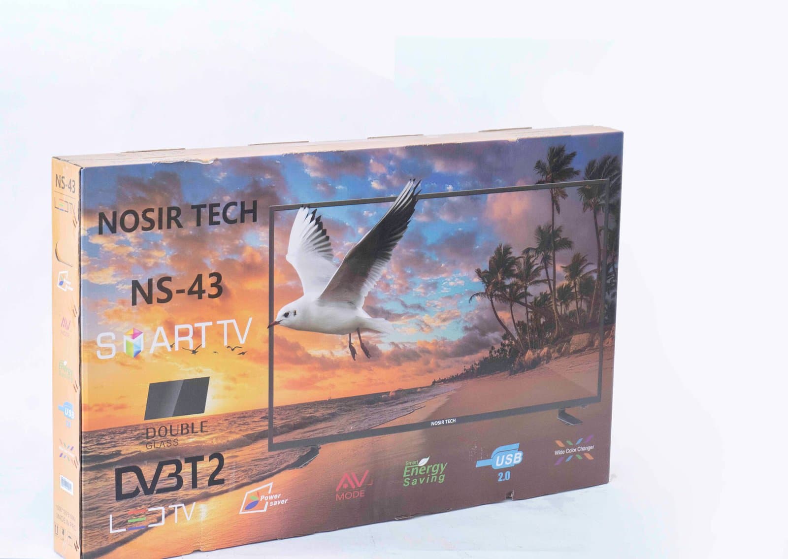 Whitesun NOSIR TECH NS-43 43″ 4K UHD Android Smart TV – Netflix, YouTube, Google Assistant & Chromecast Built-In