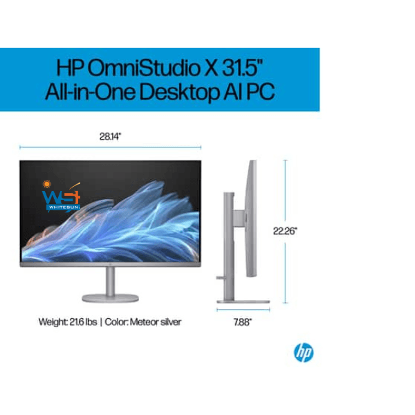 HP OmniStudio X All-in-One Desktop AI 32-c0000t PC 31.5 Intel Thumbnail 7