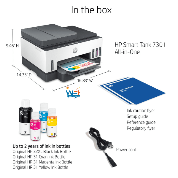 HP Smart Tank 7301 All-in-One Printer Thumbnail 6