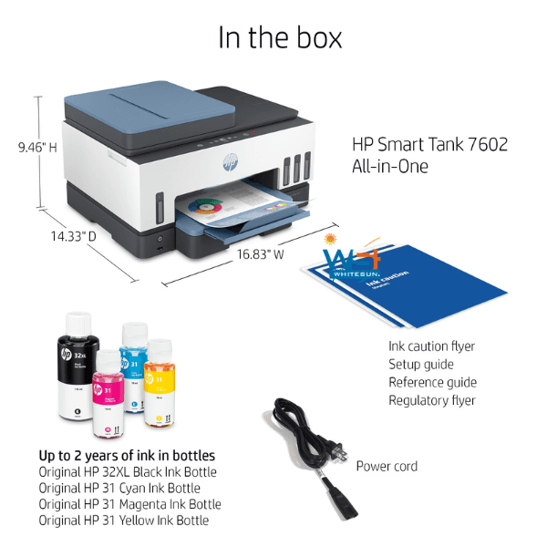 HP Smart Tank 7602 All-in-One Thumbnail 8
