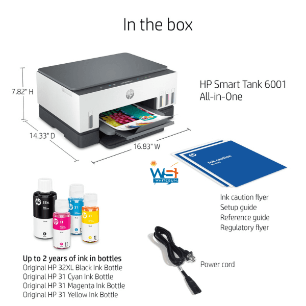 HP Smart Tank 6001 All-in-One Thumbnail 7