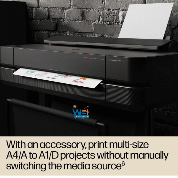 HP DesignJet T210 24-in Printer 2025 Edition, 8AG32D#B1K Thumbnail 5