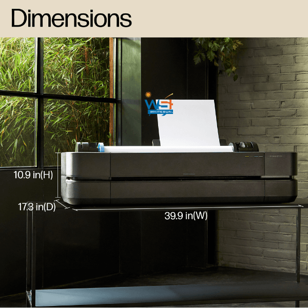 HP DesignJet T210 24-in Printer 2025 Edition, 8AG32D#B1K Thumbnail 7
