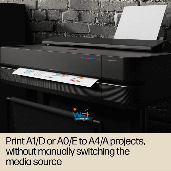 HP DesignJet T650 36-in Printer 2025 Edition with 2YR Warranty, 5HB10T#B1K Thumbnail 2