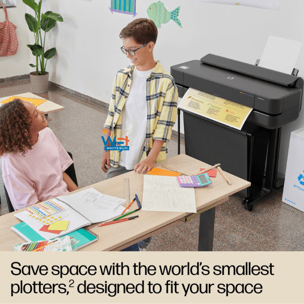 HP DesignJet T650 36-in Printer 2025 Edition with 2YR Warranty, 5HB10T#B1K Thumbnail 4