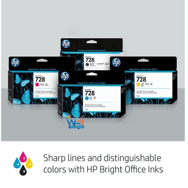 HP DesignJet T830 Large Format Multifunction Wireless Plotter Printer - 24", with Mobile Printing (F9A28D) Thumbnail 4