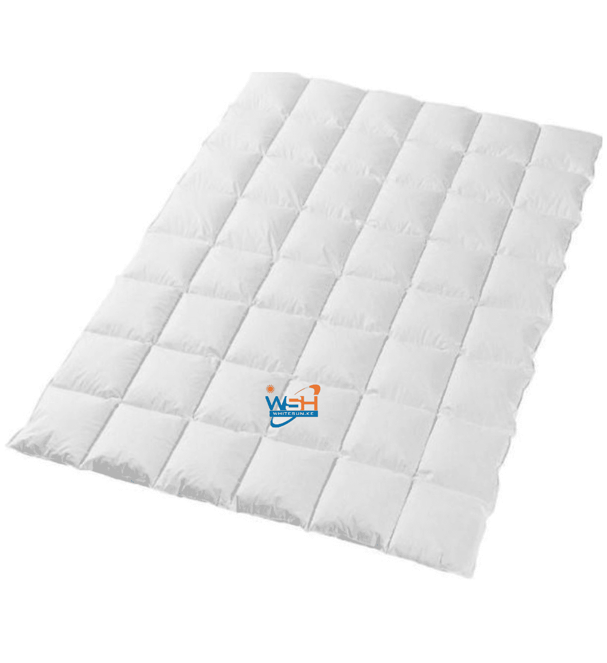 90% Goose Down & 10%Goose Feathers 100% cotton 180x220cm White Duvet. Thumbnail 4