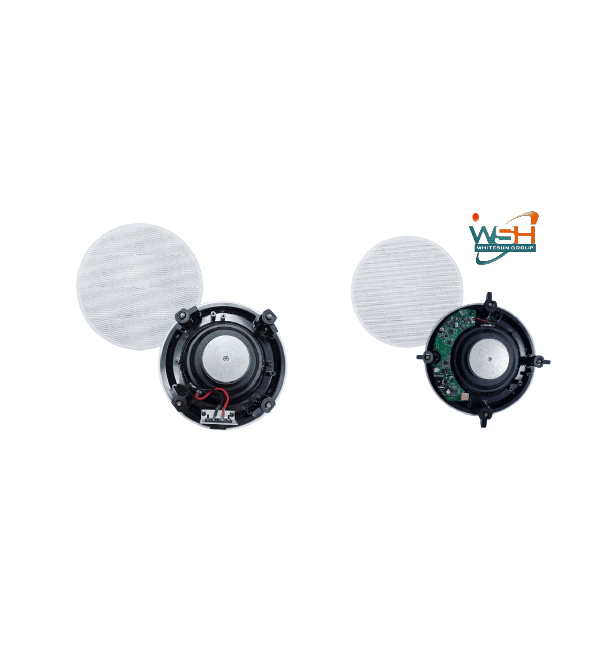 Frameless Active Bluetooth Ceiling Speaker T-206TB