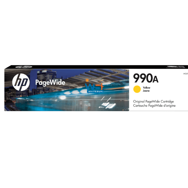 HP 990A Yellow Original PageWide Cartridge, M0J81AN