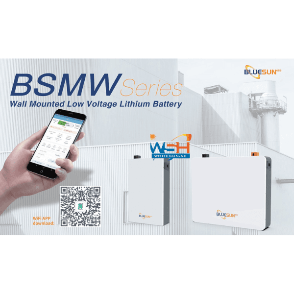 Wall-Mounted 51.2V 100A Lithium-Ion Battery with Advanced BMS Thumbnail 2