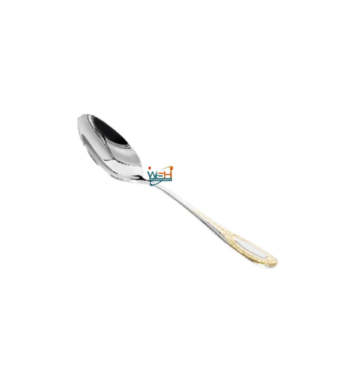 Whitesun single gold tea spoon/6PCS