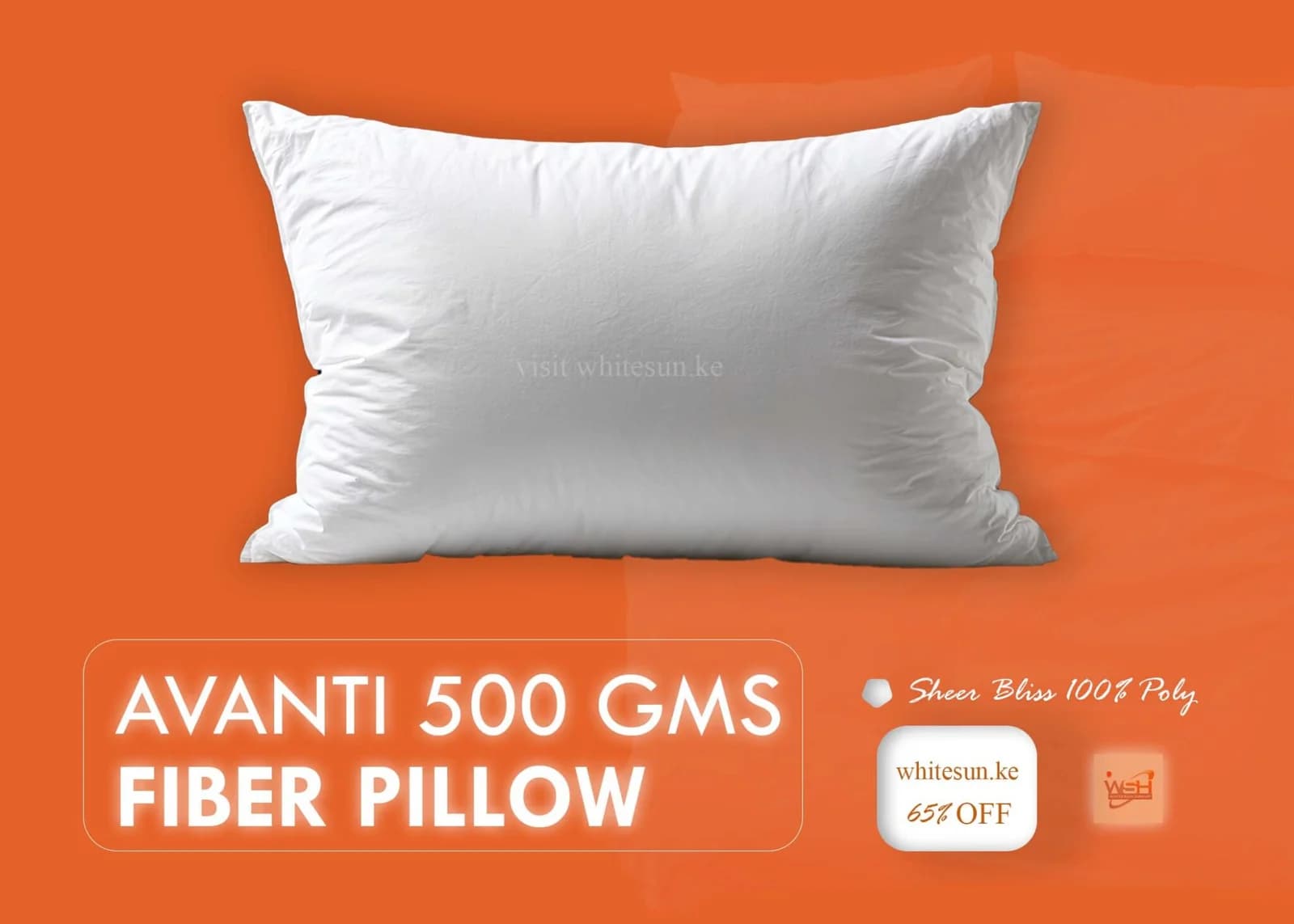 AVANTI 500 GMS FIBER PILLOW  Thumbnail 2