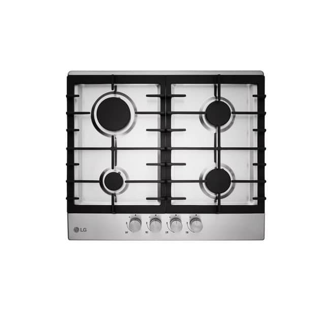 LG Built-in 600 Gas Panel |4 Burners | Front control panel | Auto-ignition Feature