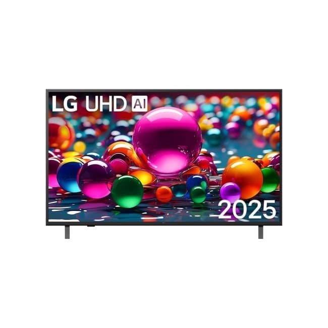 50 inch LG UHD AI UA80 4K Smart TV HDR10 webOS25 2025