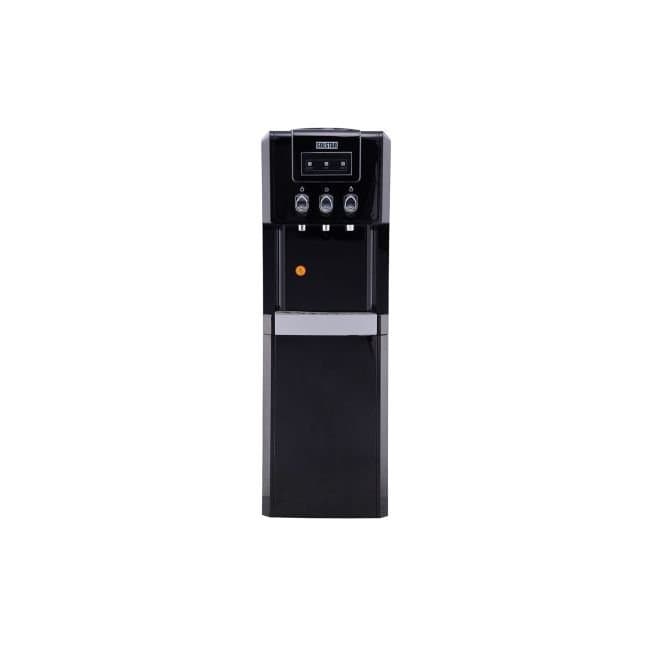 SOLSTAR WD84E-BKBSS Hot, Cold & Normal Water Dispenser - Black, with 12L Cabinet