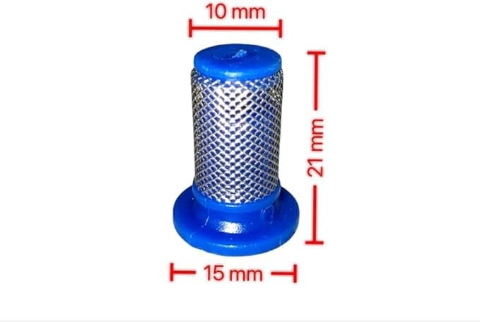 Spraying Nozzle mesh filters For Knapsack Sprayer, 50 Mesh Size, Top Hat Filters, Pack of 5, Crop Spraying Boom Filters, Line Marking Filters Thumbnail 5