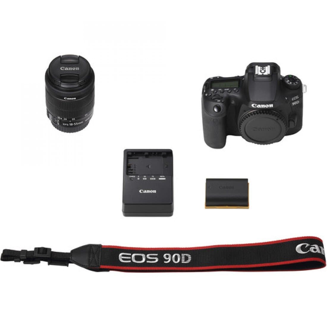 Canon EOS 90D DSLR Camera with 18-55mm IS STM Lens Thumbnail 2