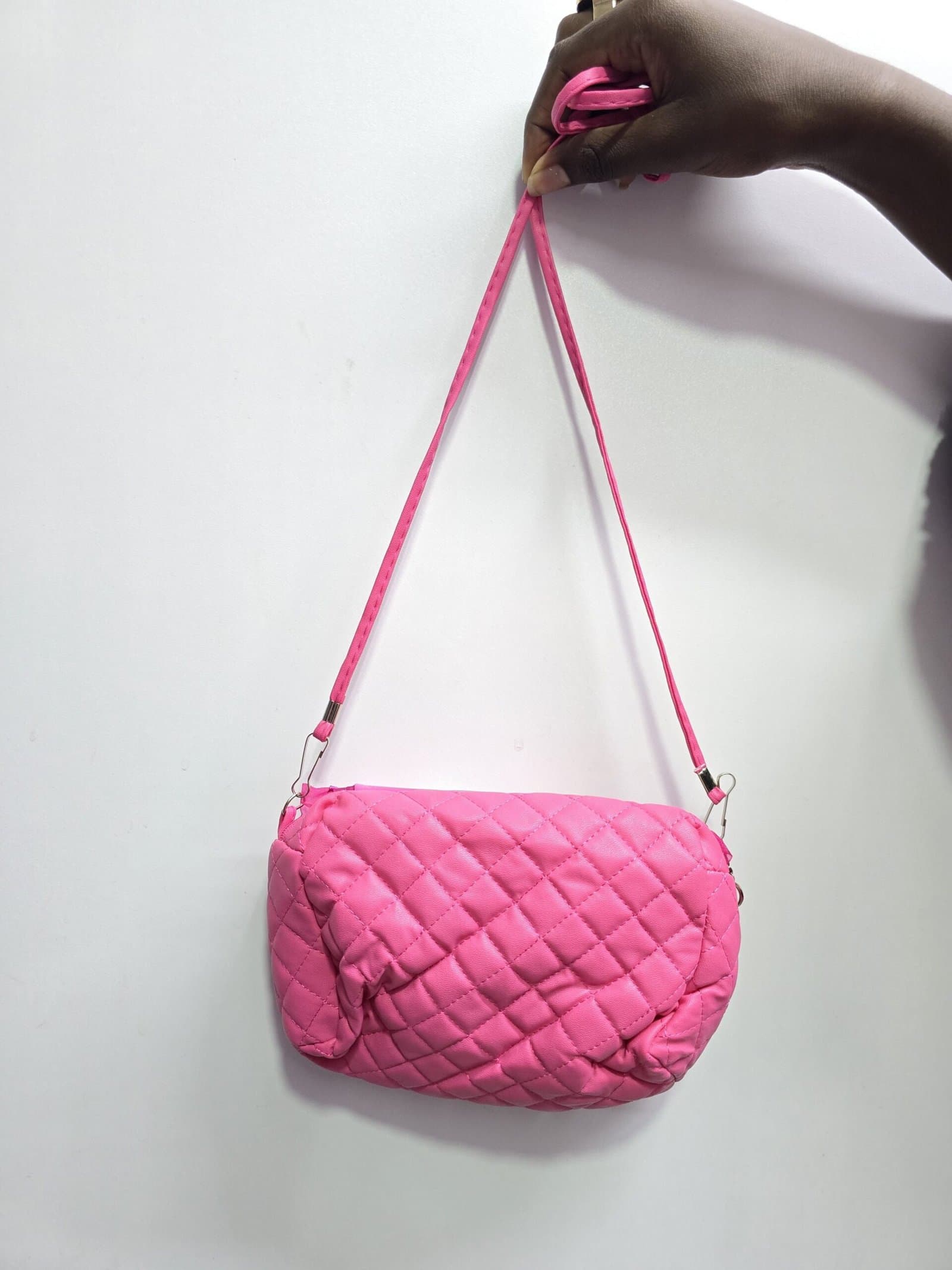 080# whitesun Kids Handbag with Long Shoulder Strap – Waterproof Cartoon Birthday Gift for Girls 1–12 Years – Anna and Elsa Frozen Pink handbag Thumbnail 2