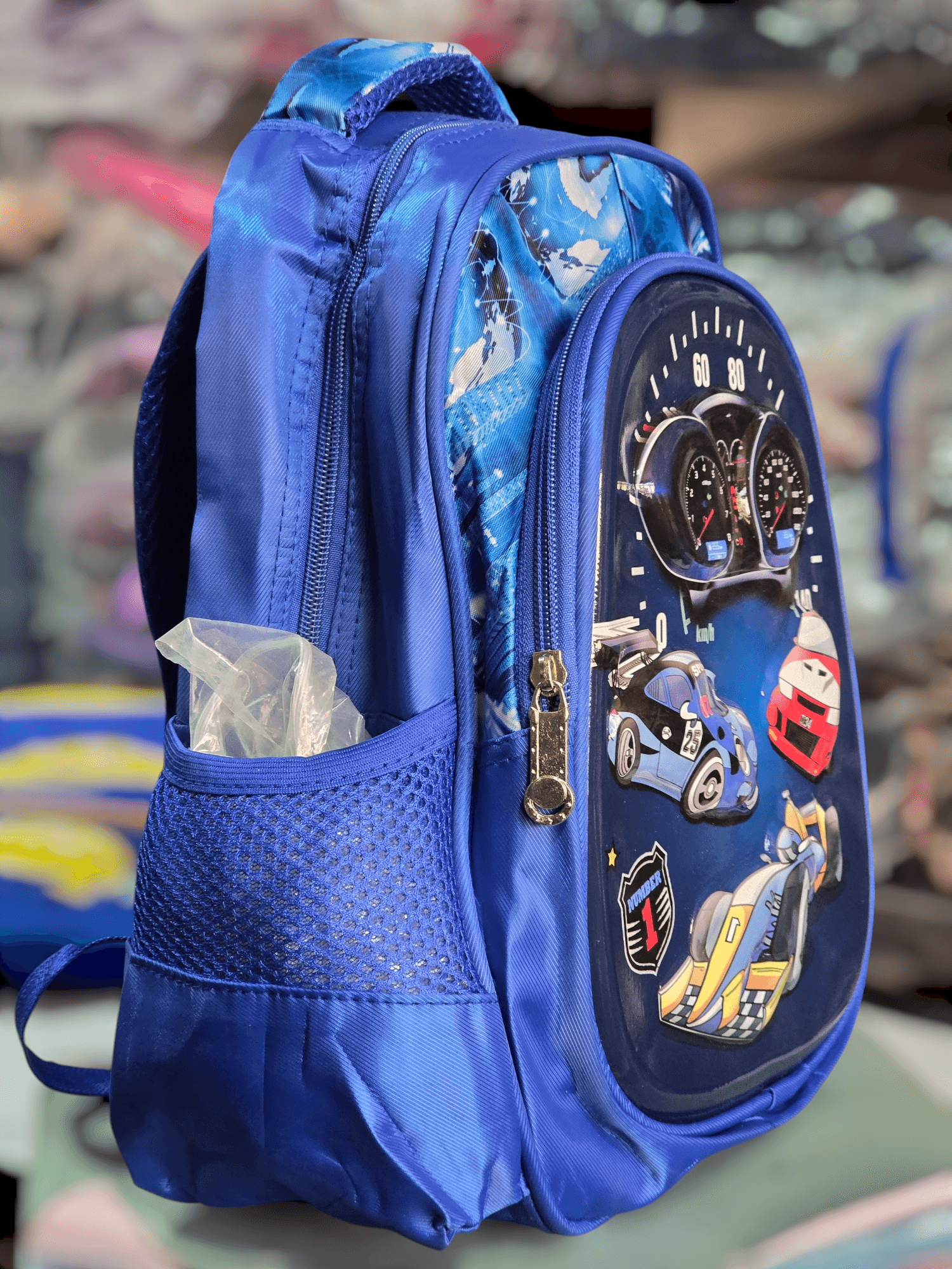 247# Whitesun Small cars small 🦕 kindergarten size school bag for boys and girls Thumbnail 2