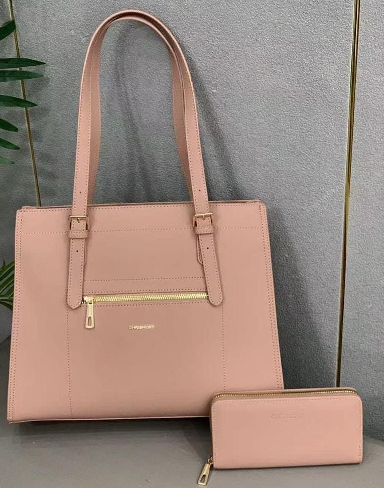 111# Whitesun Waki Designer 2in1 classy ladies handbag maroon leather material gift for women mom sister auntie colleagues wife santa gift pack Valentine’s gift girlfriend’s gift present secret santa gift idea -pink