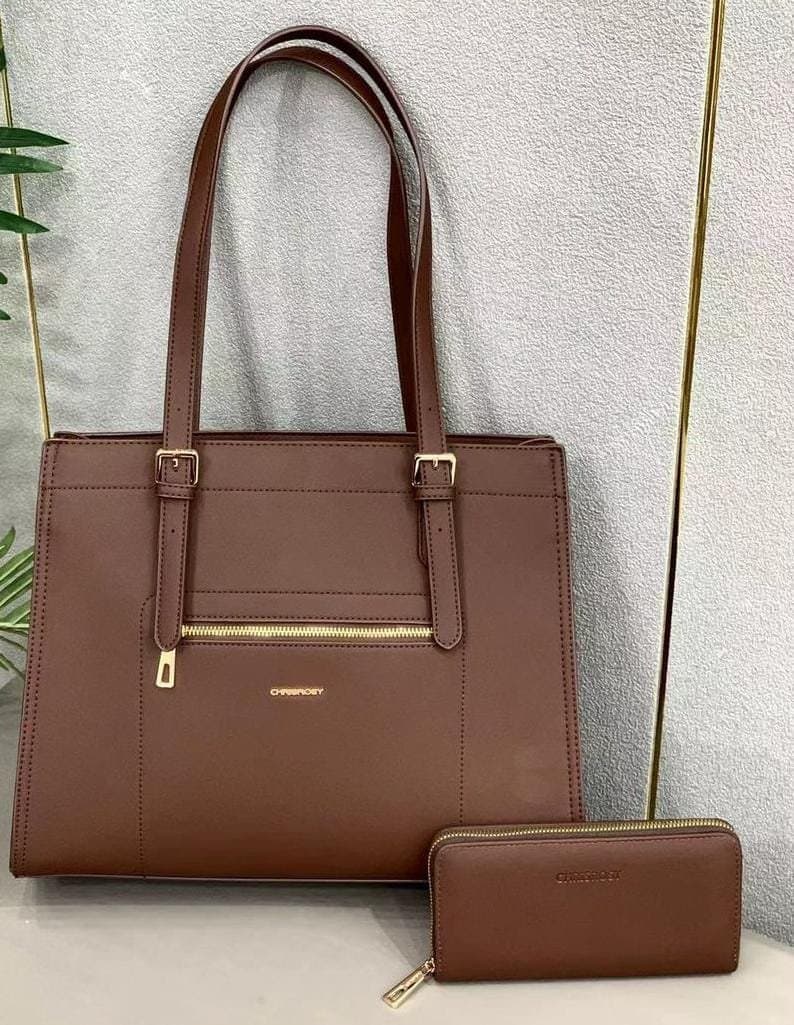 112# Whitesun Waki Rustic Brown Designer Heavy leather ladies handbag medium size Valentine’s gift for women mom wife girlfriend secret santa gift