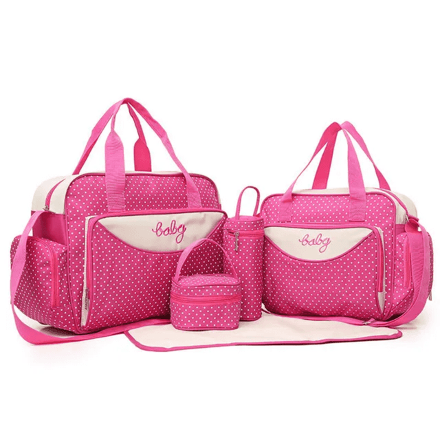 003-whitesun-5-piece-baby-diaper-bag-set-ideal-gift-for-new-moms-sisters-aunties-cousins-colleagues-girlfriends-pink
