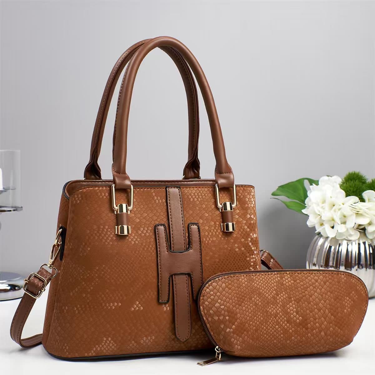 106# Whitesun The Empress Royale Satchel power, luxury, and timeless sophistication birthday gift for wife mom sister auntie colleagues girlfriend cousin mother’s day gift idea