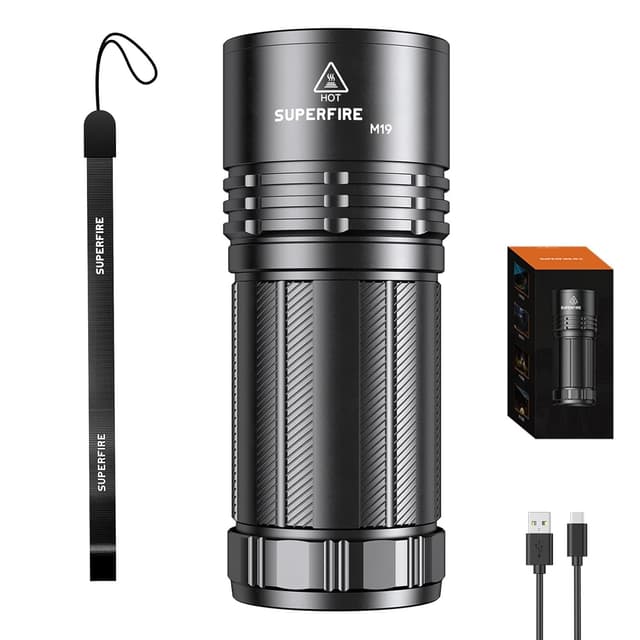 superfire-flashlight-rechargeable-super-bright6000-lumen-flashlightled-lights-with-zoomable-5-modespowerful-handheld-flash-lights-for-emergencies-campingoutdoor-water-resistant