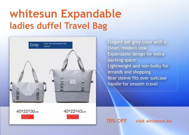 255whitesun-expandable-duffel-ladies-grey-travel-duffel-bag-medium-size-gift-for-women