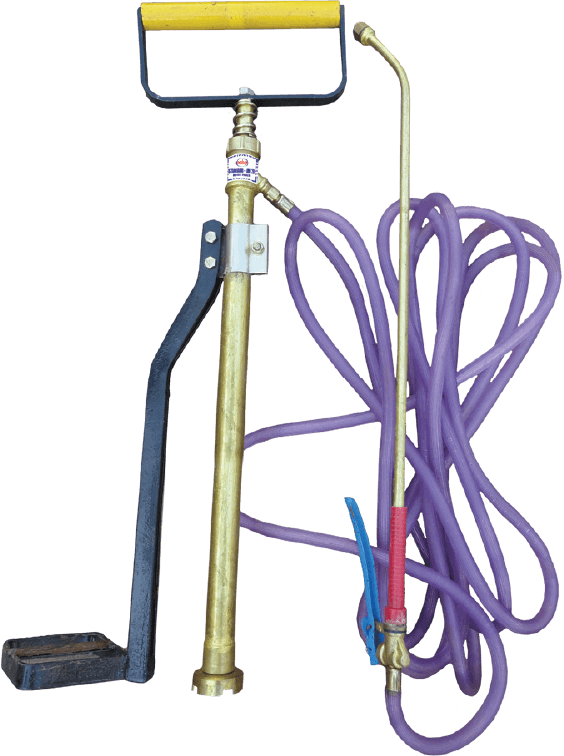 Stirrup Brass Pump sprayer (foot pump) Thumbnail 3