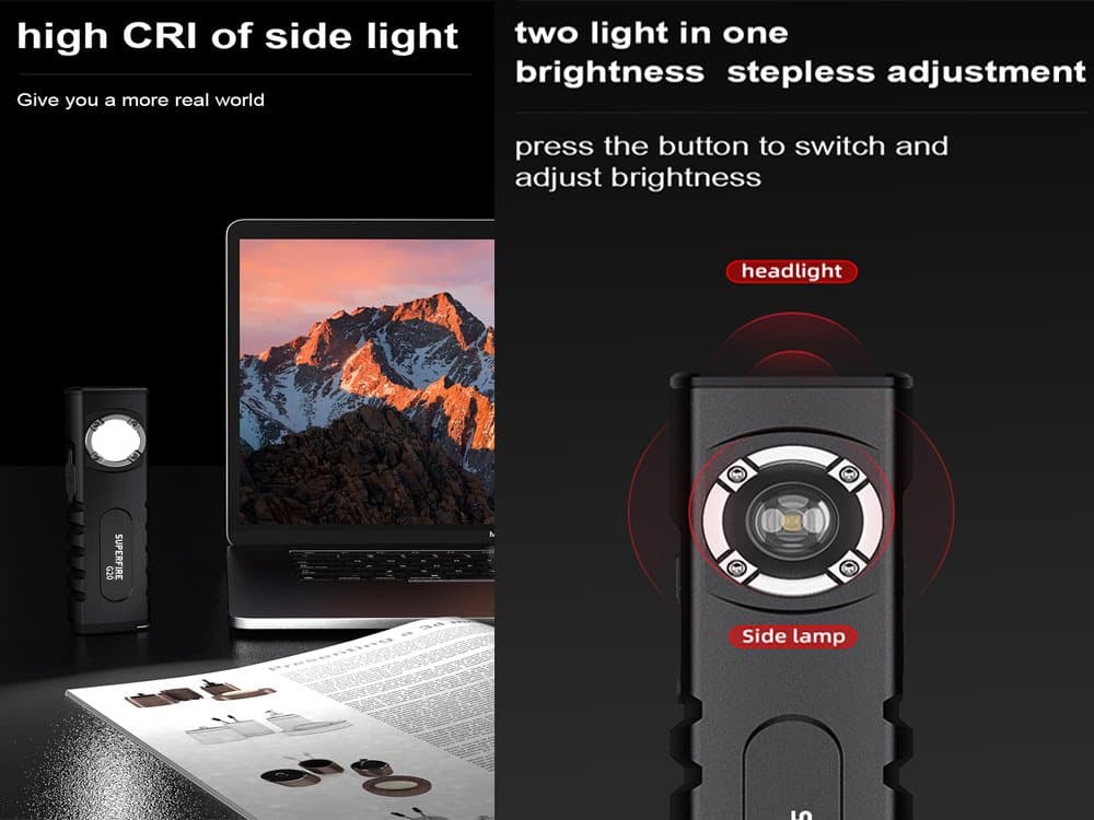 SUPERFIRE G20 High-end Flat Flashlights Thumbnail 7