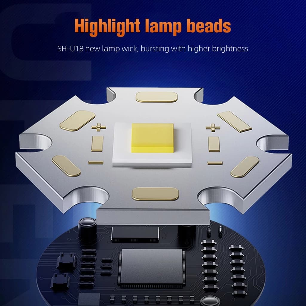 SUPERFIRE A36 12W EDC Bright LED Flashlight 2000mAh Battery 780LM Torch Portable Camping Fishing Lantern Thumbnail 4