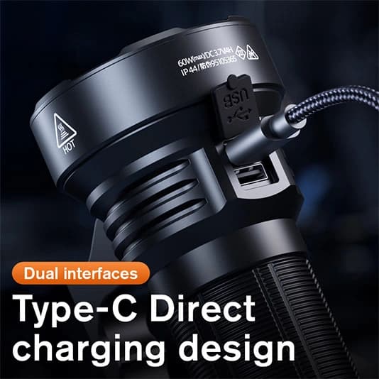 SUPERFIRE L20 Large Capacity Flashlight Thumbnail 2