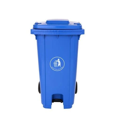 Pedal Dustbin With Wheels 100L Thumbnail 2