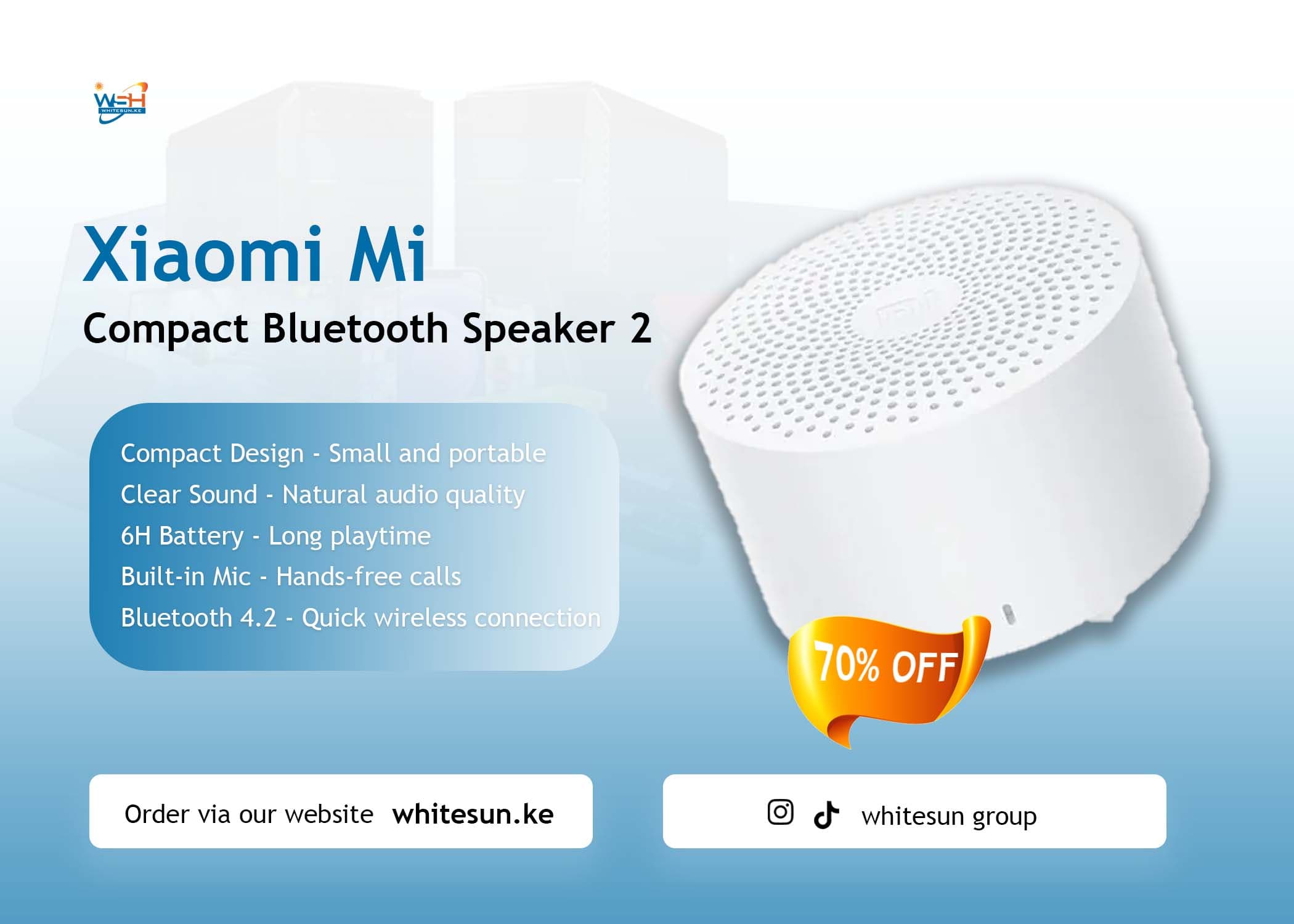 Xiaomi Mi Compact Bluetooth Speaker 2