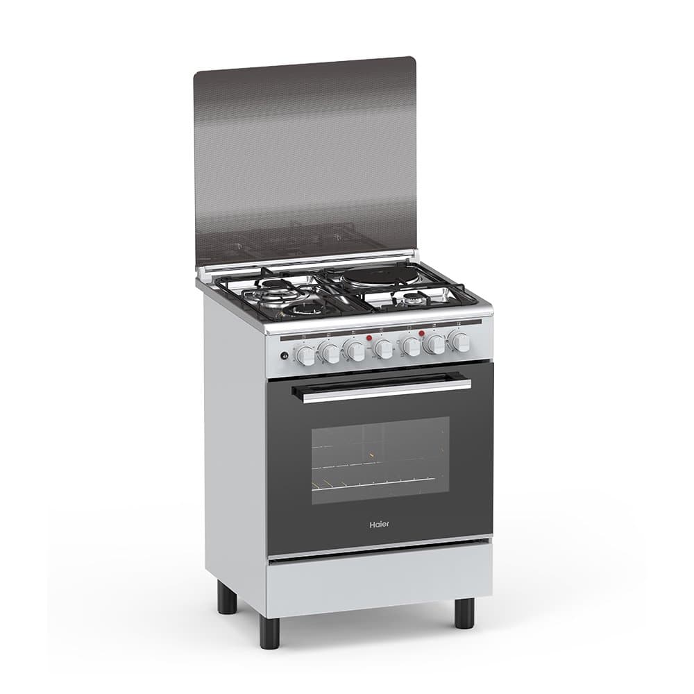 Haier 3Gas + 1Electric 60X60 Cooker with Electric Oven - HCR2031EESLP